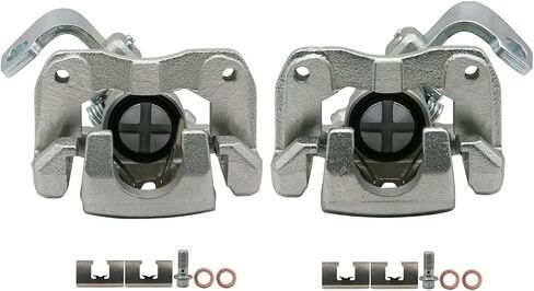 Disc Rear Brake Calipers With Bracket Fits for Honda Civic 2006-2015, for Acura ILX 2013-2018, for Acura CSX 2006-2011, 2PCS, Rear Left Right, 19B3298,19B3299 in Saudi Arabia