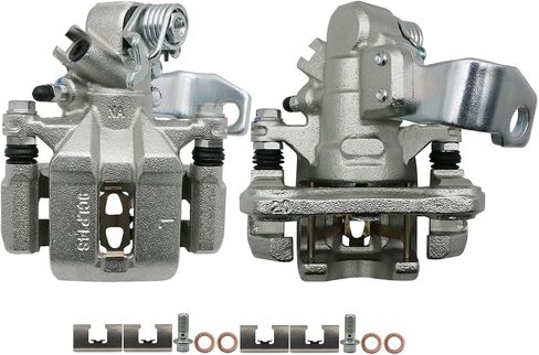 Disc Rear Brake Calipers With Bracket Fits for Honda Civic 2006-2015, for Acura ILX 2013-2018, for Acura CSX 2006-2011, 2PCS, Rear Left Right, 19B3298,19B3299 in Saudi Arabia
