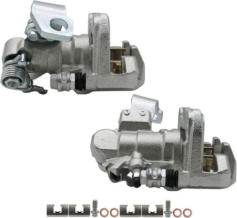 Disc Rear Brake Calipers With Bracket Fits for Honda Civic 2006-2015, for Acura ILX 2013-2018, for Acura CSX 2006-2011, 2PCS, Rear Left Right, 19B3298,19B3299 in Saudi Arabia