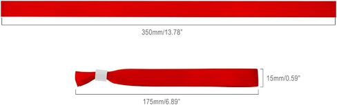 100 Pack Cloth Event Wristband,Color Wristbands Without Logo Resistant, Suitable for Lightweight Concert Wrist Strap for Activities, Parties in Saudi Arabia