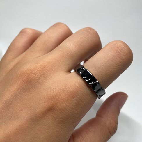 Handmade 925 Sterling Silver Ring Adjustable Stacking Ring Vintage Statement Ring Personalized Jewelry for Women & Men (Star 1) in Saudi Arabia
