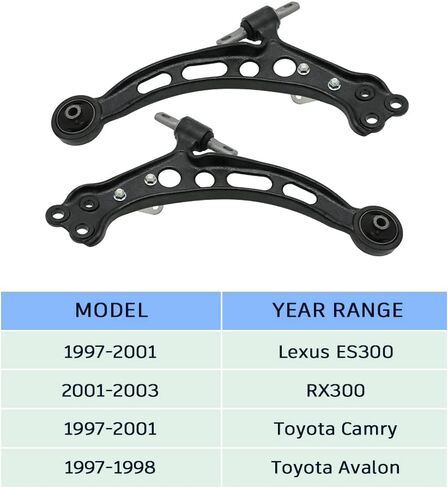 6pcs Front Lower Control Arm And Ball Joints Compatible with 1999-2001 Lexus ES300,2001-2003 RX300,1997-2001 Toyota Camry,1997-1998 Toyota Avalon,Sway Bar End Link in Saudi Arabia