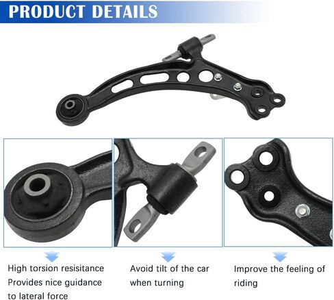6pcs Front Lower Control Arm And Ball Joints Compatible with 1999-2001 Lexus ES300,2001-2003 RX300,1997-2001 Toyota Camry,1997-1998 Toyota Avalon,Sway Bar End Link in Saudi Arabia