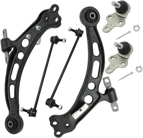 6pcs Front Lower Control Arm And Ball Joints Compatible with 1999-2001 Lexus ES300,2001-2003 RX300,1997-2001 Toyota Camry,1997-1998 Toyota Avalon,Sway Bar End Link in Saudi Arabia