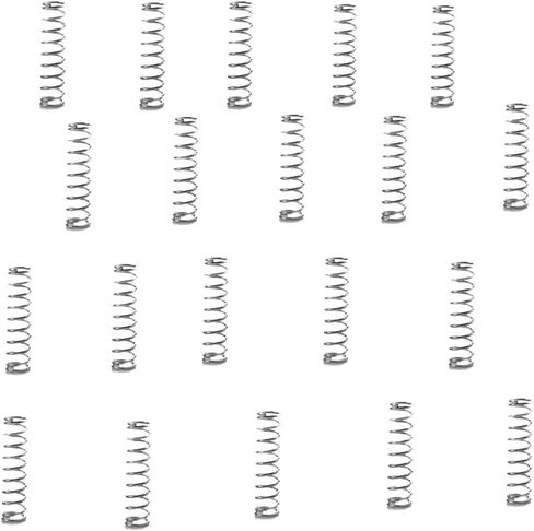 20 قطعة 304 زنبرك ضغط من الفولاذ المقاوم للصدأ 0.5 مللي متر قطر السلك 5 مللي متر القطر الخارجي 20 مللي متر طول in Kuwait