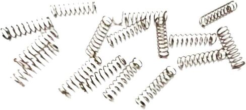 20 قطعة 304 زنبرك ضغط من الفولاذ المقاوم للصدأ 0.5 مللي متر قطر السلك 5 مللي متر القطر الخارجي 20 مللي متر طول in Kuwait