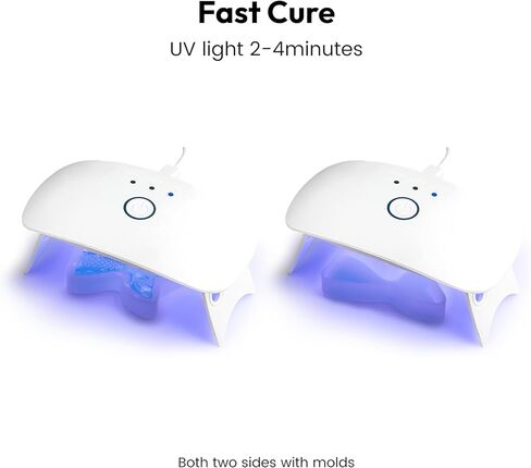 مجموعة راتنجات الأشعة فوق البنفسجية، ترقية 600 جرام من الراتنج الشفاف للأشعة فوق البنفسجية، راتنجات إيبوكسي الأشعة فوق البنفسجية الصلبة ذات رائحة منخفضة، ضوء الأشعة فوق البنفسجية علاج سريع لأشعة الشمس الشمسية غراء منشط لصنع المجوهرات، تزيين الحرف اليدوية in Kuwait