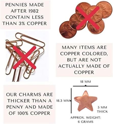 Flower Food Alternative for Fresh Cut Flowers. Copper Charm Keeps Flower Water Clean and Clear. Just Place it in the Vase, Reusable (1) in Saudi Arabia
