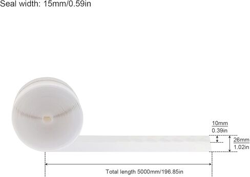 16.4Ft Weather Stripping Silicone Door Seal Strip, 25mm Adhesive Door Draft Stopper Shower Bottom Sealing Strips for Glass Window in Saudi Arabia
