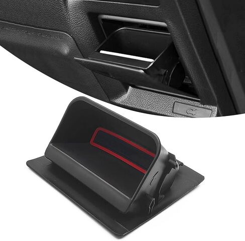 Black ABS Fuse Box, Coin Container Inner Storage Tray, Compatible with Subaru XV Crosstrek Forester Outback Legacy Impreza WRX STI Accessories in Saudi Arabia