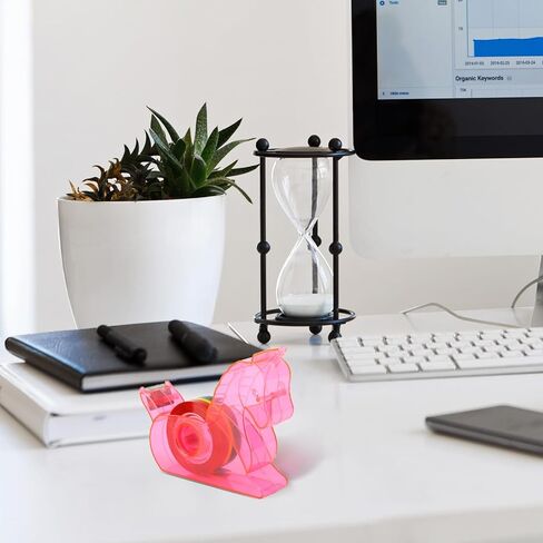 مكتب موزع الشريط، موزع الشريط الصغير مع شريط إعادة تعبئة قوس قزح، موزع الشريط الوردي، موزع شريط واشي، حامل شريط سطح المكتب لطيف وحيد القرن للحرف اليدوية المكتبية والمكتبية in Kuwait