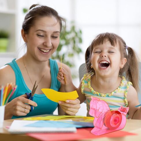 مكتب موزع الشريط، موزع الشريط الصغير مع شريط إعادة تعبئة قوس قزح، موزع الشريط الوردي، موزع شريط واشي، حامل شريط سطح المكتب لطيف وحيد القرن للحرف اليدوية المكتبية والمكتبية in Kuwait