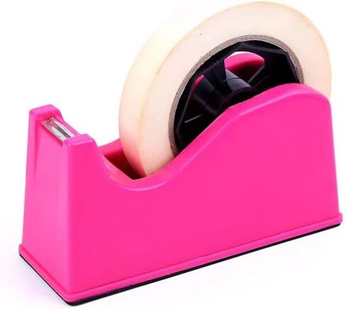 بكرة لاصقة لموزع شريط سطح المكتب (تناسب 1 بوصة و3 بوصة)، لشريط التقنيع، وشريط نقل الحرارة، وشريط الرسامين، وشريط الفريزر وشريط المطبخ (وردي) in Kuwait