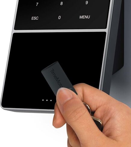 ساعة وقت الموظف TM–838 SC، التعرف على الوجه، أزواج مع بطاقات وصول بدون تلامس، شارة RFID/قاعدة المفتاح، PIN، 2000 مستخدم، جداول زمنية، تقارير، Wi-Fi، تطبيق لنظام iOS/Android، ضمان لمدة 3 سنوات in Saudi Arabia