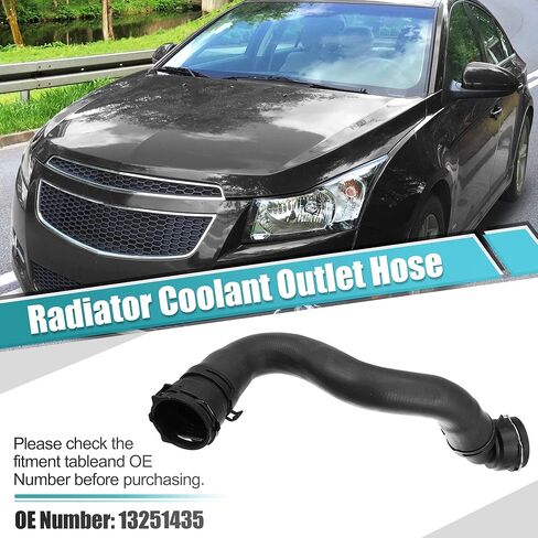 خرطوم منفذ مبرد المبرد X AUTOHAUX 13251435 لسيارة شيفروليه كروز 2011 2012 2013 2014 2015 2016 Eco LT LTZ L LS 1.4L L4 - خرطوم سفلي لمشعاع الغاز in Kuwait