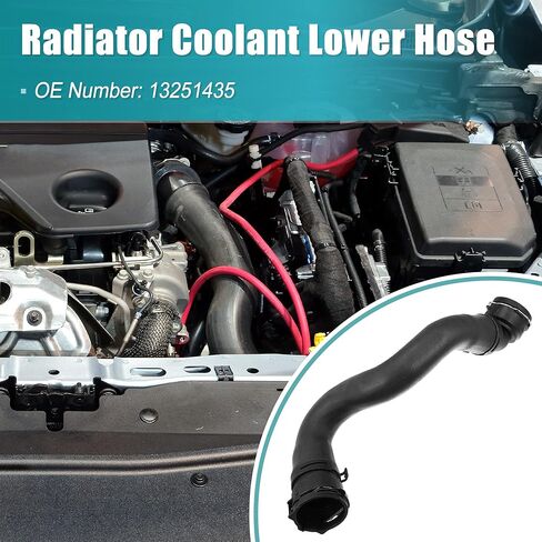 خرطوم منفذ مبرد المبرد X AUTOHAUX 13251435 لسيارة شيفروليه كروز 2011 2012 2013 2014 2015 2016 Eco LT LTZ L LS 1.4L L4 - خرطوم سفلي لمشعاع الغاز in Kuwait