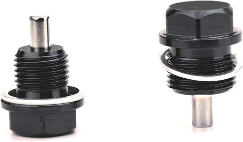 Magnetic Oil Drain Plug Magnetic Sump Drain Nut Oil Drain Bolt (12x1.5,Red) in Saudi Arabia