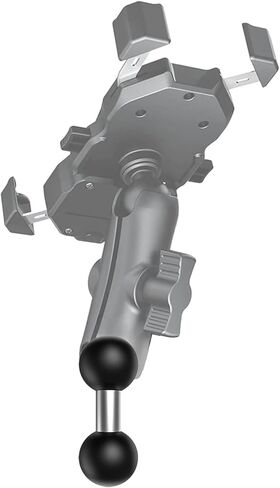 Double 1" Ball Mounts Base Ball Adapter Compatible with RAM Mounts B Size Double Socket Arms, Black 2pcs in Saudi Arabia