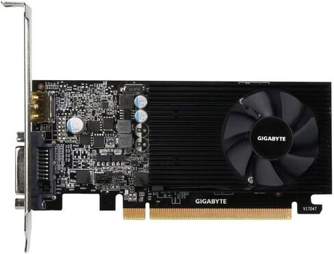 بطاقة رسومات الكمبيوتر Gigabyte GeForce GT 1030 GV-N1030D5-2GL منخفضة المستوى 2G in Saudi Arabia
