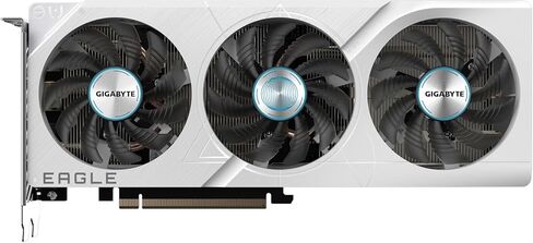 بطاقة رسومات GIGABYTE GeForce RTX 4060 Ti Eagle OC ICE 8G، 3X مراوح WINDFORCE، 8 جيجابايت 128 بت GDDR6، بطاقة فيديو GV-N406TEAGLEOC ICE-8GD in Saudi Arabia
