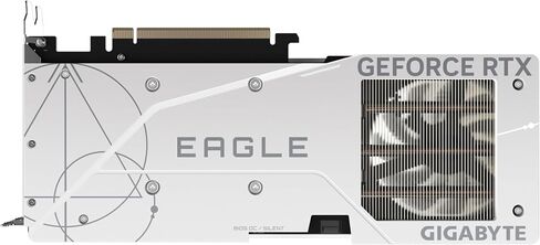 بطاقة رسومات GIGABYTE GeForce RTX 4060 Ti Eagle OC ICE 8G، 3X مراوح WINDFORCE، 8 جيجابايت 128 بت GDDR6، بطاقة فيديو GV-N406TEAGLEOC ICE-8GD in Saudi Arabia