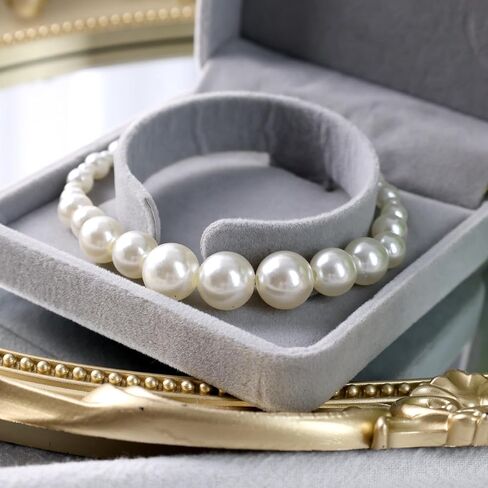 FUTUREPLUSX 2,400PCS 0.4cm/0.6cm/0.8cm/ 1cm/1.2cm Loose Pearls Beads, Faux Pearl with Holes Beads for Crafts Jewelry Making Assorted Size Filler Beads for Crafting Bracelet Necklace Earrings （Ivory） in Saudi Arabia