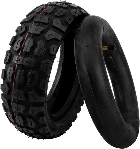 Kakalote Off Road Scooter Tires,Electric Scooter Tire,10 Inch 10X3.0 Off-Road Inner Outer Tire,Non-Slip Wear-Resistant Thick Rubber,Pneumatic Tire for Zero 10x Electric Scooter Tyre in Saudi Arabia