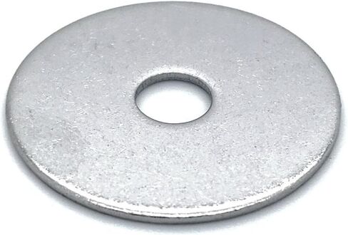 100 Qty 1/4" x 1" 304 Stainless Steel Fender Washers (BCP812) in Saudi Arabia