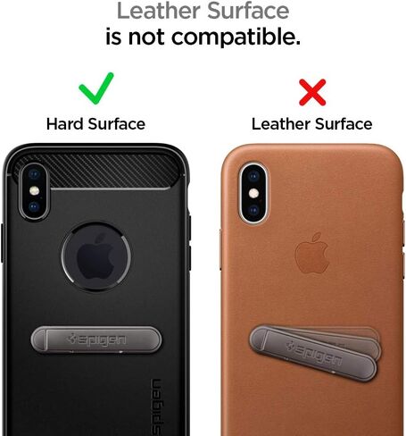 Spigen U100 Universal Kickstand compatible with any cellphone - Black (US PATENT PENDING) in Saudi Arabia