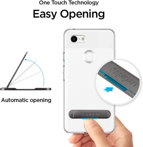 Spigen U100 Universal Kickstand compatible with any cellphone - Black (US PATENT PENDING) in Saudi Arabia