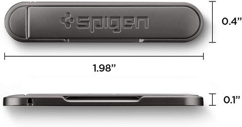 Spigen U100 Universal Kickstand compatible with any cellphone - Black (US PATENT PENDING) in Saudi Arabia
