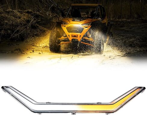KEMIMOTO PRO XP ضوء أمامي يتدفق ضوء إشارة الانعطاف، متوافق مع RZR PRO XP/RZR PRO R/RZR Turbo R 2020-2024، ضوء فانغ LED IP67 ضوء كهرماني مقاوم للماء #2884346 in Saudi Arabia