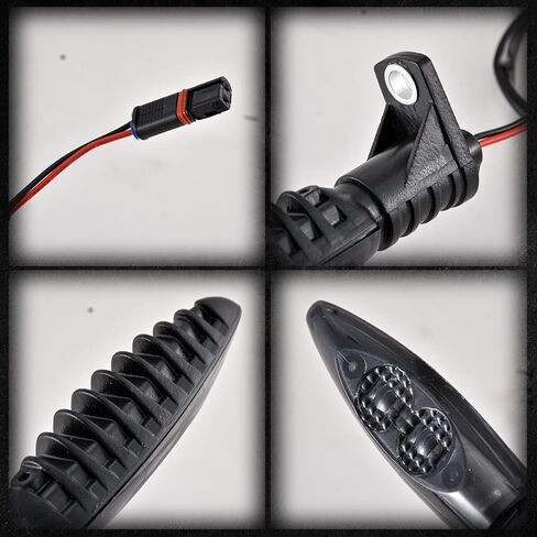 TUINCYN Motorcycle Turn Signal Light Front LED Blinkers Indicators Compatible With BMW F650GS F700GS F800G F800R F800S F800ST HP2 Sport K1200R K1300R R1200GS R1200R G310GS G310R Amber(2 Pack) in Saudi Arabia