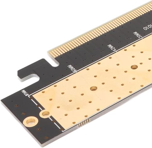 محول Pomya M.2 NVME إلى PCIe 3.0x16، بطاقة توسيع NVME SSD إلى PCIe لمفتاح M.2 M 2280 2260 2242 2230 مم SSD، يدعم فتحات PCI Express X16 in Kuwait