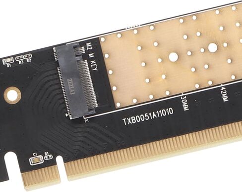محول Pomya M.2 NVME إلى PCIe 3.0x16، بطاقة توسيع NVME SSD إلى PCIe لمفتاح M.2 M 2280 2260 2242 2230 مم SSD، يدعم فتحات PCI Express X16 in Kuwait