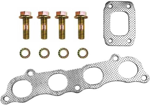 HPMFK20SWT311G اللفاف الجانبي متساوي الطول T3 مشعب توربو من الفولاذ المقاوم للصدأ يناسب 2002-2011 Honda Civic Si Acura Base/Type-S K20 محرك استبدال مشعب عادم المحرك HP-MF-K20-SWT3-11G in Kuwait