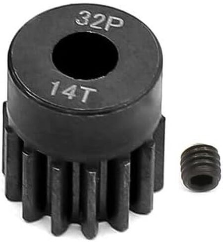 5-Pack Steel Metal 32P 5mm Pinion Motor Gear Sets 13T 14T 15T 16T 17T Compatible with HPI Kyosho Losi Axial Tamiya 1/8 1/10 RC Car Monster Truck Buggy in Kuwait