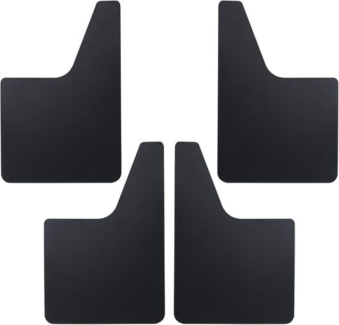 واقيات الطين ذات المقاس العالمي، واقيات الطين، واقيات الطين السوداء، مشاعل الحاجز، الفخاخ القذرة (4 عبوات متوافقة مع اللوحات الطينية برونكو 2020-2024) in Kuwait