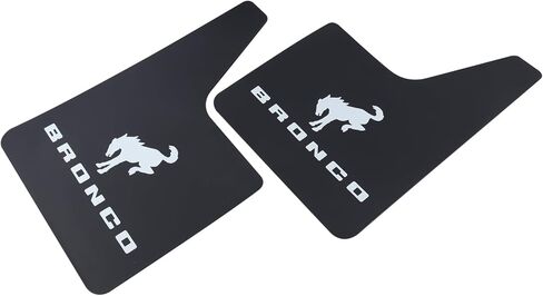 واقيات الطين ذات المقاس العالمي، واقيات الطين، واقيات الطين السوداء، مشاعل الحاجز، الفخاخ القذرة (4 عبوات متوافقة مع اللوحات الطينية برونكو 2020-2024) in Kuwait