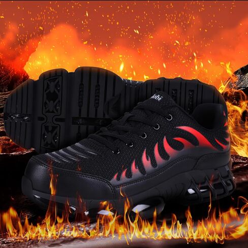 Steel Toe Shoes for Men Lightweight Comfortable Safety Shoes for Men Indestructible Work Shoes for Construction in Saudi Arabia