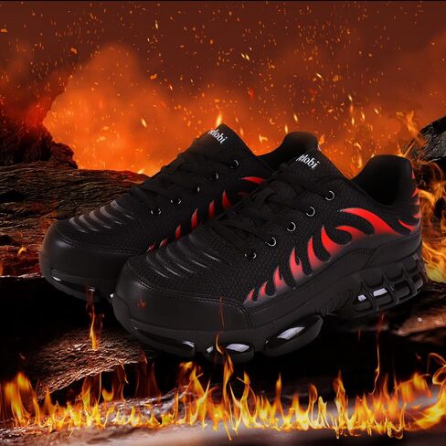 Steel Toe Shoes for Men Lightweight Comfortable Safety Shoes for Men Indestructible Work Shoes for Construction in Saudi Arabia