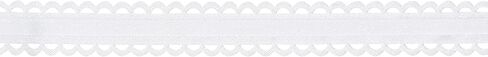Offray 5/8" Wide Options Sheer Craft and Decorative Ribbon, 9 Total Feet, White in Saudi Arabia