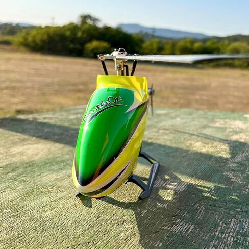 OMPHOBBY M2 استكشف طائرة هليكوبتر RC للبالغين 6CH طائرات هليكوبتر RC مع جهاز تحكم في الطيران قابل للتعديل، طائرة ثلاثية الأبعاد تعمل بالتحكم عن بعد في الهواء الطلق إصدار جديد BNF (بدون وحدة تحكم-برتقالية) in Kuwait