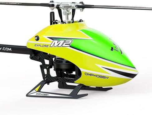 OMPHOBBY M2 استكشف طائرة هليكوبتر RC للبالغين 6CH طائرات هليكوبتر RC مع جهاز تحكم في الطيران قابل للتعديل، طائرة ثلاثية الأبعاد تعمل بالتحكم عن بعد في الهواء الطلق إصدار جديد BNF (بدون وحدة تحكم-برتقالية) in Kuwait