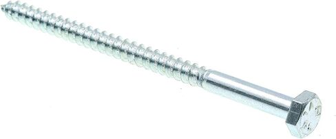 براغي سداسية متخلفة 9055249 من برايم لاين، 1/4 بوصة. × 4 بوصة، فولاذ مطلي بالزنك من الدرجة A307 (50 عبوة) in Kuwait