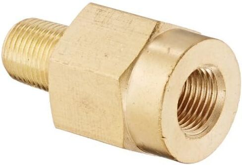 PIC Gauges BW42-1/8 Brass Filter Type Pressure Snubber, 1/8" NPT Male x Female, 3,000 psi Range in Saudi Arabia