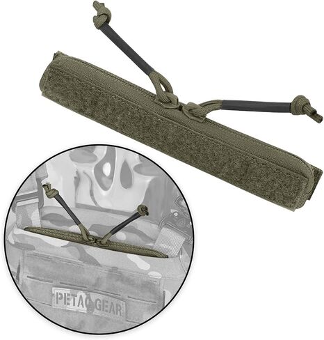 حشوات سحاب تكتيكية من PETAC GEAR لجيب إدارة حقيبة الصدرية المدمجة. in Kuwait