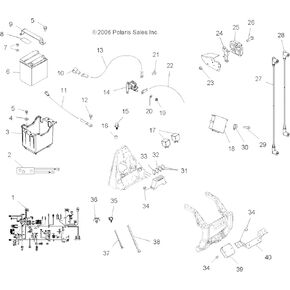 Polaris Volt Regulator, Genuine OEM Part 4011100, Qty 1 in Kuwait