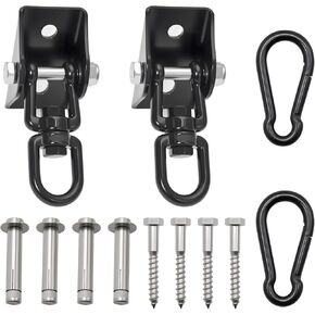 Heavy Duty Swing Hangers,1200 lb Hammock Hanging kit,360°Rotating Swing Hardware for Playground,Yoga,Heavy Bag,Porch Swing,Hammocks,Swing Chair in Saudi Arabia