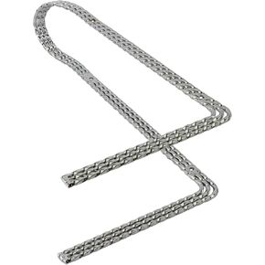 Lowrider Bike Triple Twisted Square Sissy Bar 90° Chrome Short Back 20" Cruiser Bike Frame Mount in Kuwait